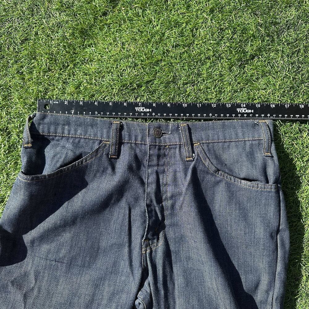 Vintage 1974‎ Levi 646 Jeans 32 x 29.5 Big E Denim 646-1918 Dark Wash - Picture 13 of 14
